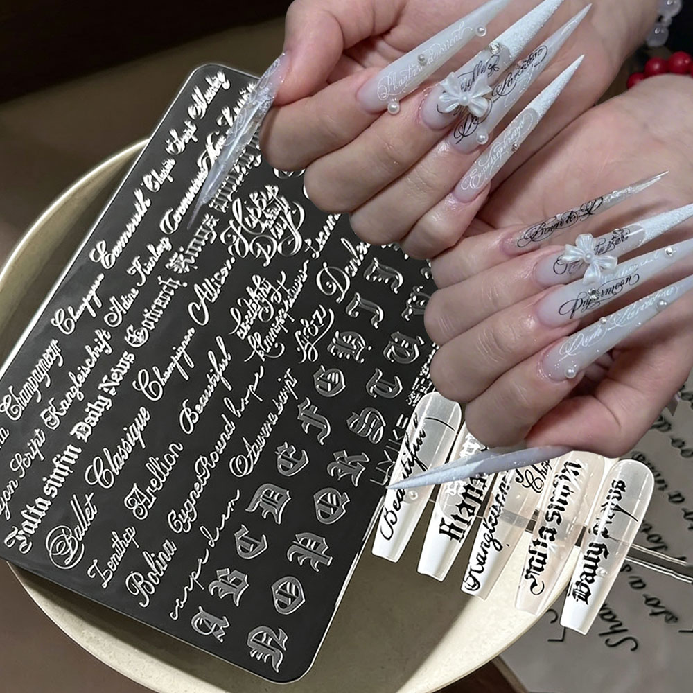 3D Printing Stainless Steel - 1PC Placa de Estampado de Uñas