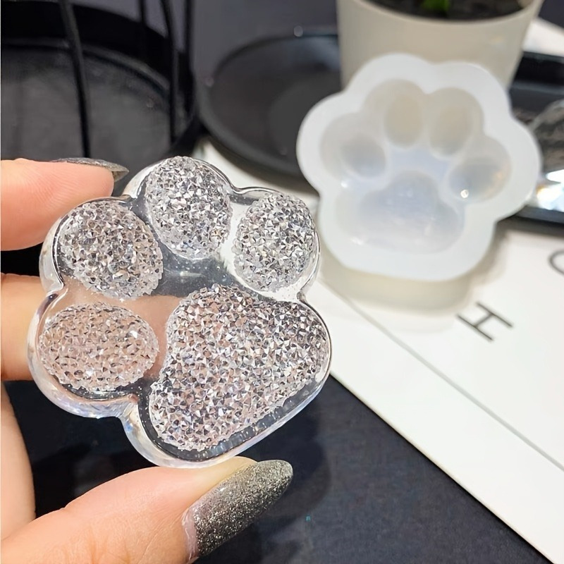 3D Printing Epoxy Resin - Molde con diseño de huella de