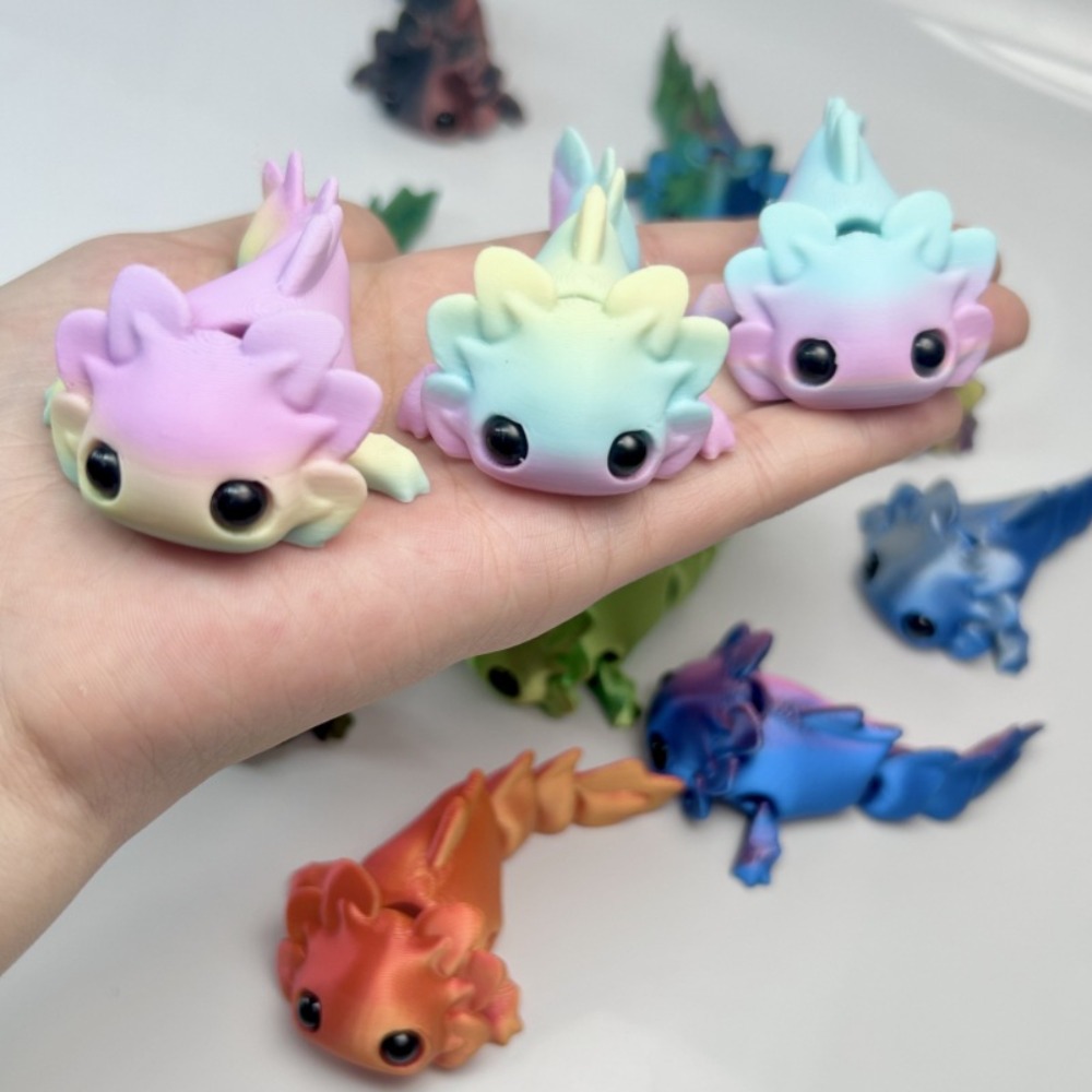 3D Printing App - Figuras de Salamandra Impresas en 3D,