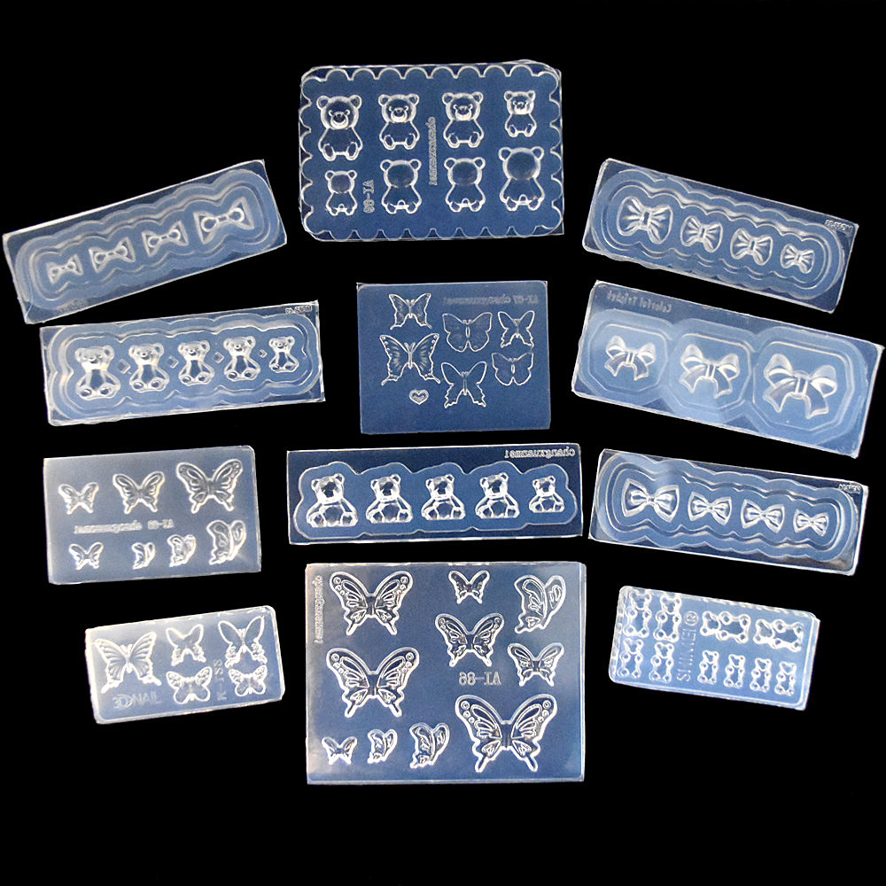 3D Printing Epoxy Resin - SNASAN lindo mariposa arco oso molde