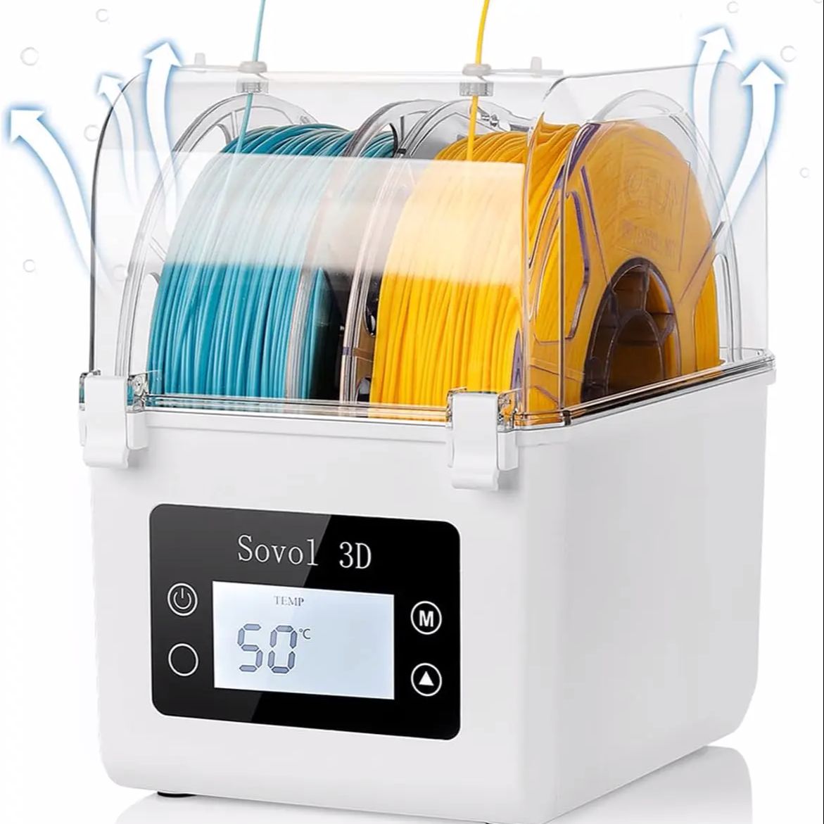 3D Printing Deck Box - Secador de filamentos Sovol 2023, soporte