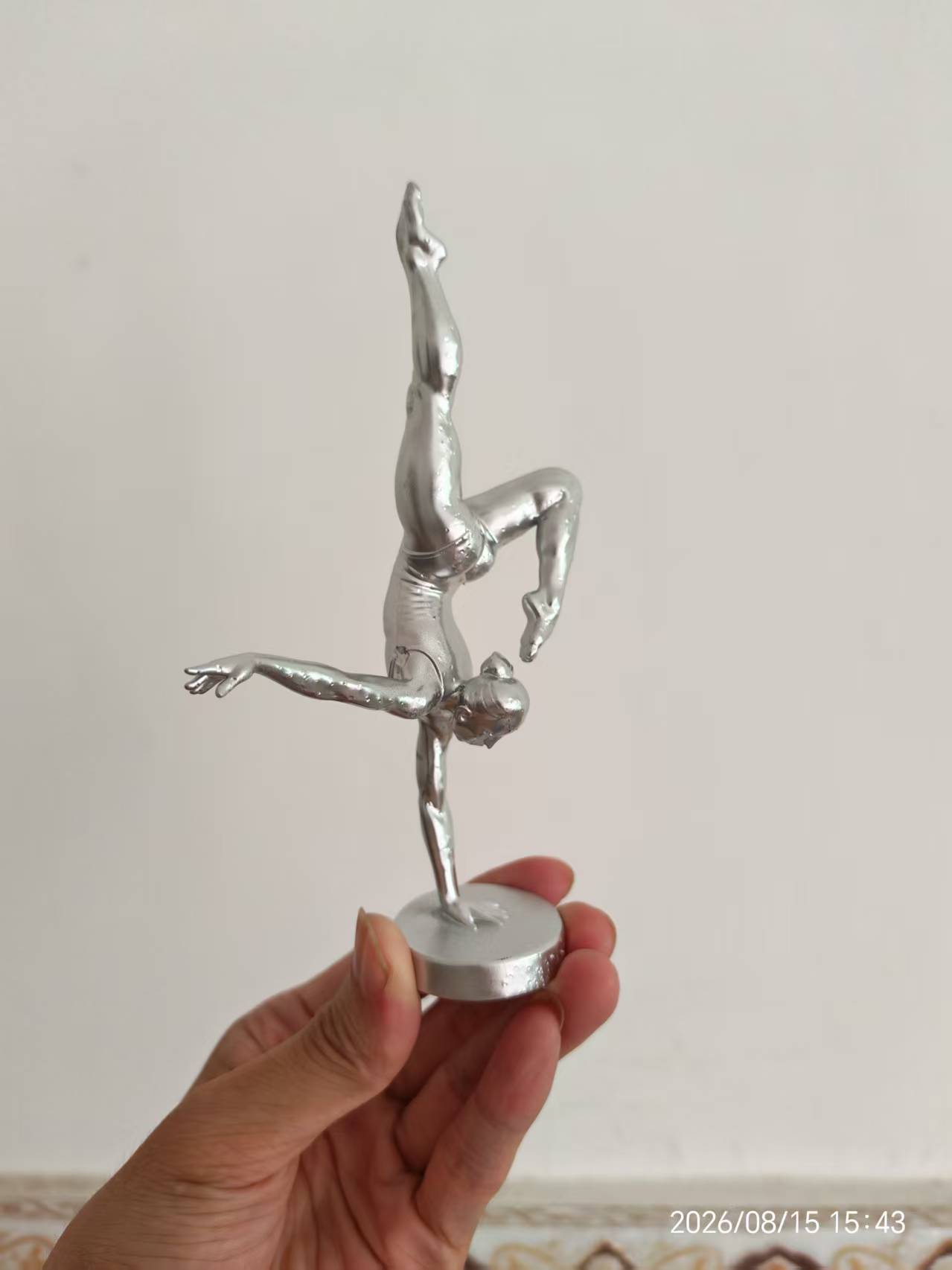 3D Printing App - Figura de bailarina de ballet equilibrada