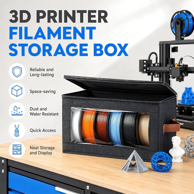 3D Printing Deck Box - Contenedores de Almacenamiento de Filamento para