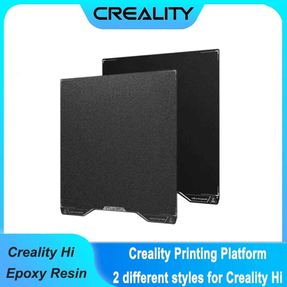 3D Printing Epoxy Resin - Creality Hi Placa de construcción de