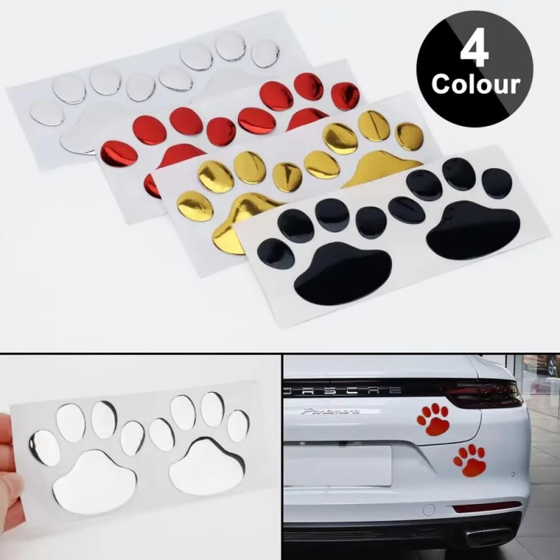 3D Printing Quote - 1/4 Pares de Pegatinas 3D con