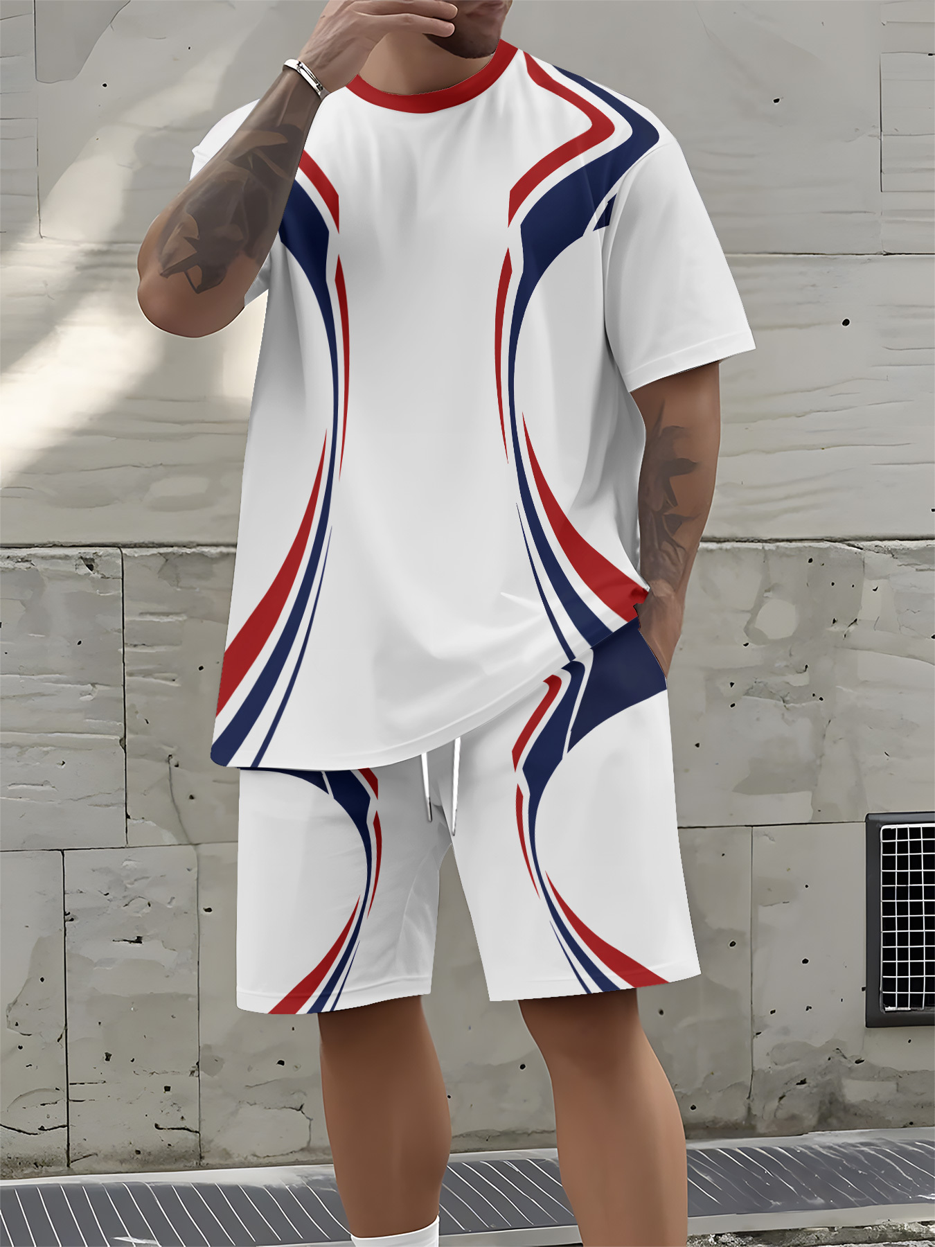 3D Printing Design Free - Conjunto de Verano 2026 para Hombre,