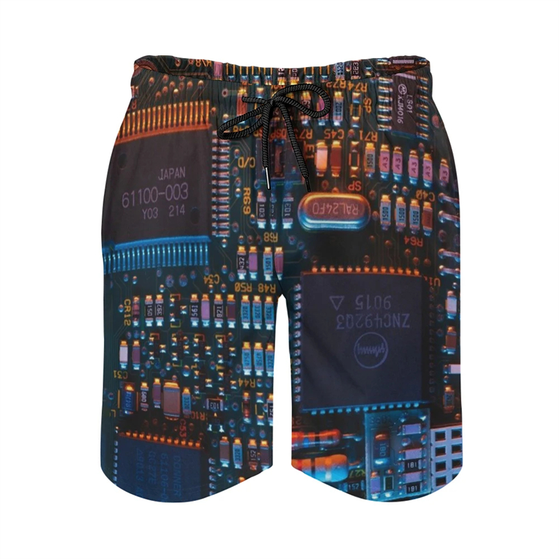 Pantalones cortos con estampad - 3D Printing Technology reseña y precio