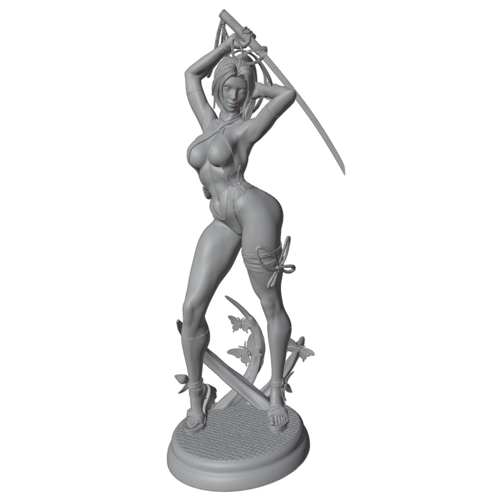 1/24 Mujer 	 Kits de modelos d - 3D Printing App reseña y precio