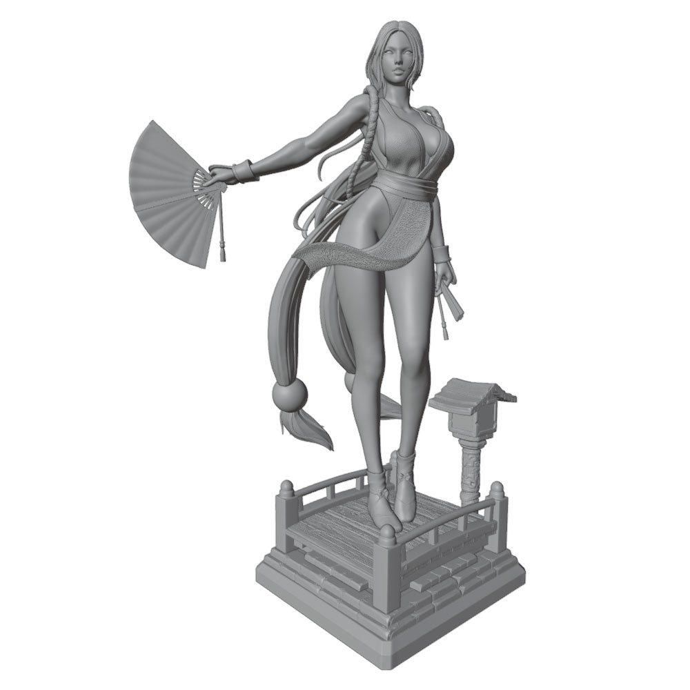 Estatua en miniatura de resina - 3D Printing App reseña y precio