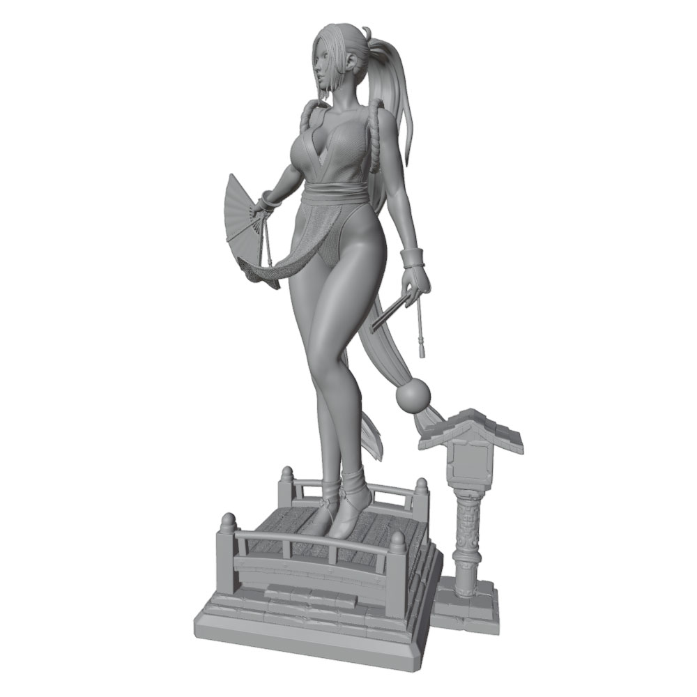 Estatua en miniatura de resina - 3D Printing App reseña y precio