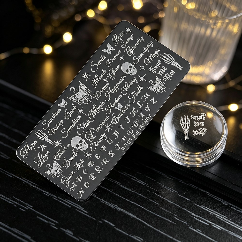 Placa de Estampado de Uñas 3D  - 3D Printing Stainless Steel reseña y precio