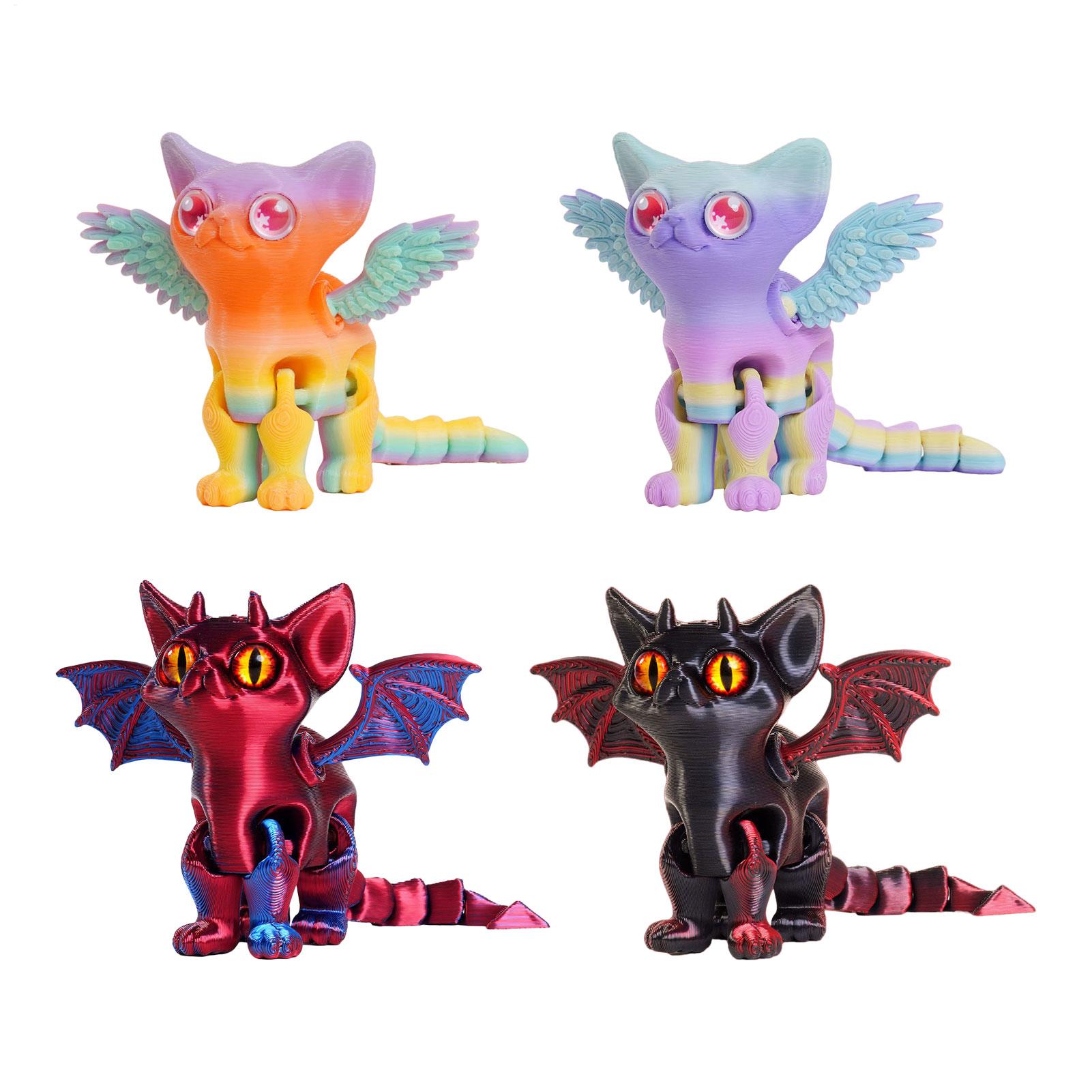 Figura de Gato Impresa en 3D,  - 3D Printing Desk reseña y precio