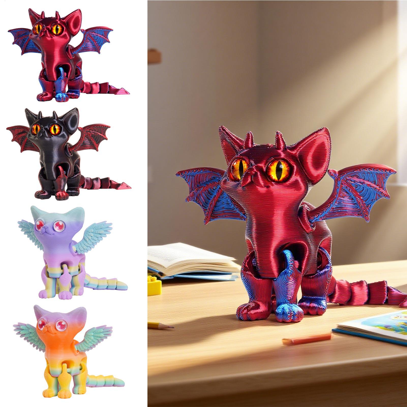 Figura de Gato Impresa en 3D,  - 3D Printing Desk reseña y precio