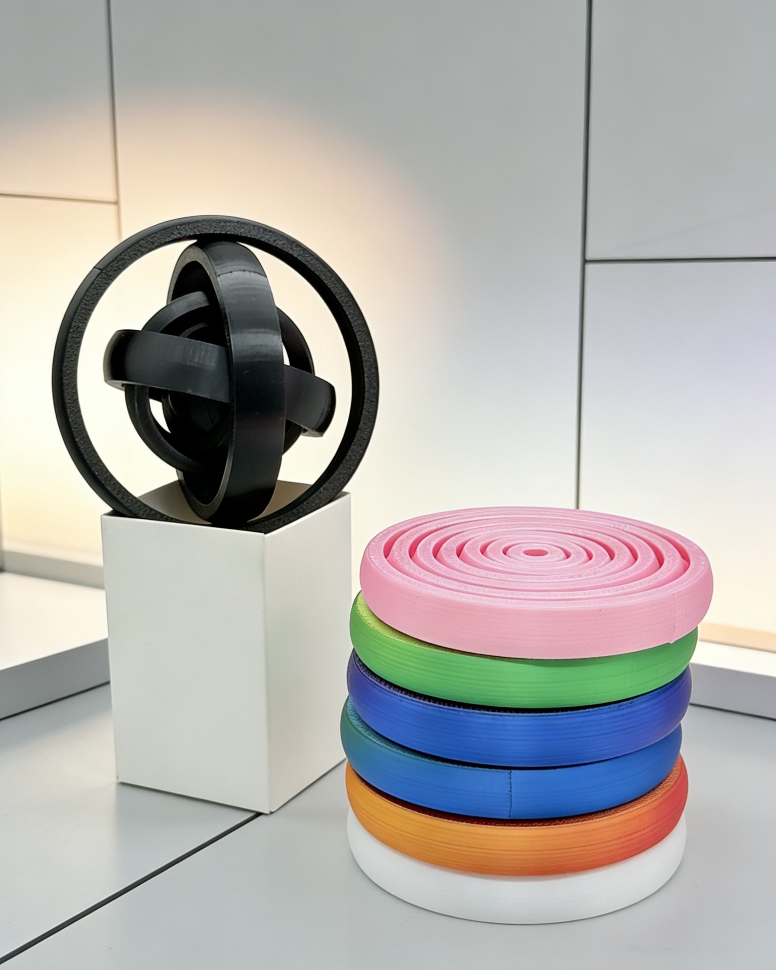 Anillo Giratorio Impreso en 3D - 3D Printing Pla reseña y precio