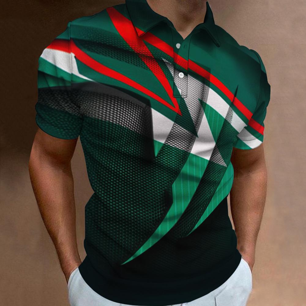 Camisetas Polo de moda para ho - 3D Printing Technology reseña y precio