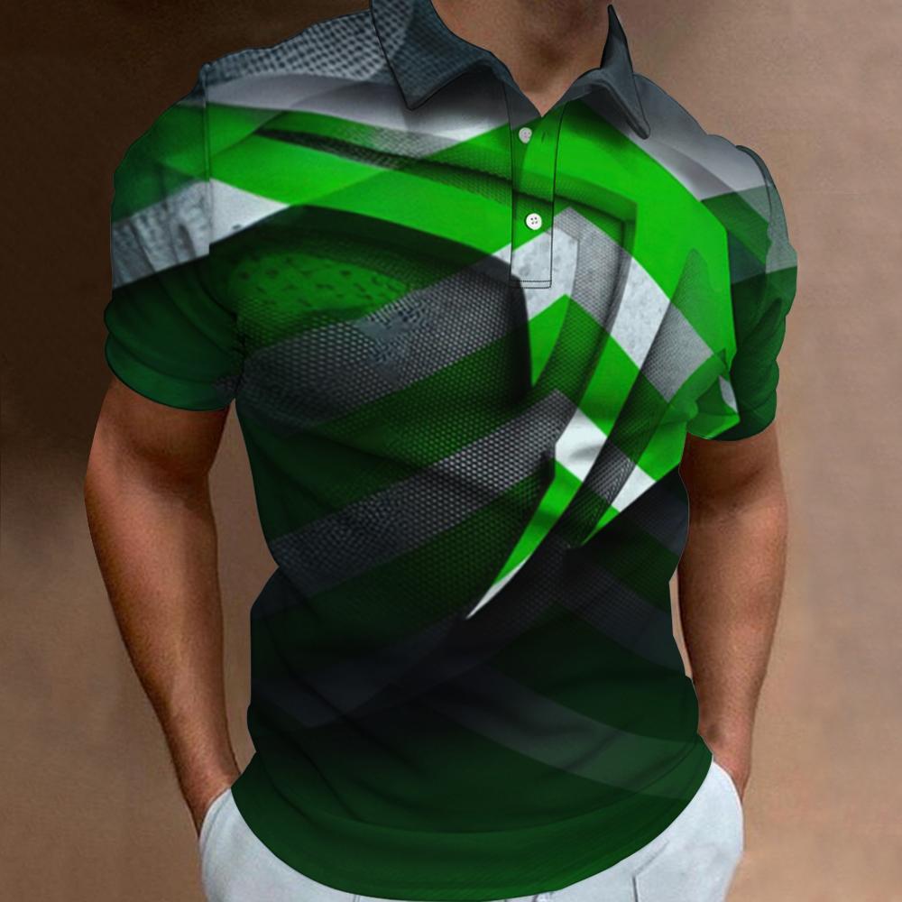 Camisetas Polo de moda para ho - 3D Printing Technology reseña y precio