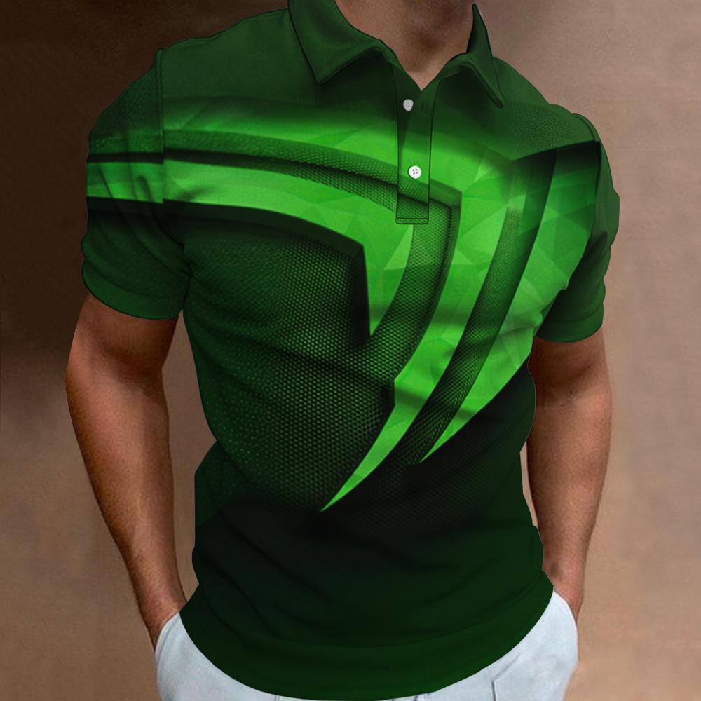 Camisetas Polo de moda para ho - 3D Printing Technology reseña y precio
