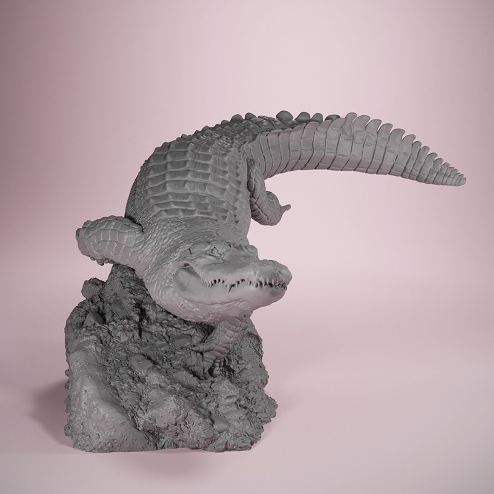 Postura de natación de cocodri - 3D Printing Apps reseña y precio