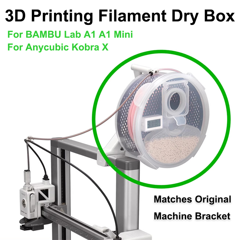 Caja hermética para filamento  - 3D Printing Deck Box reseña y precio