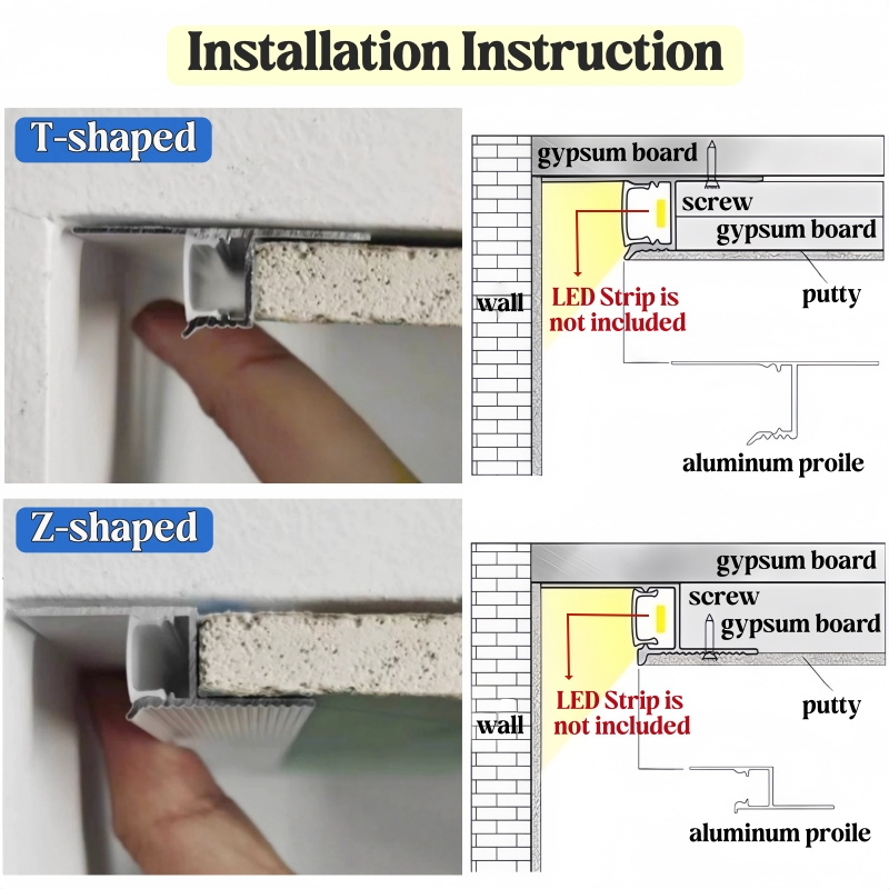 Perfil de aluminio LED en form - 3D Printing Z Offset reseña y precio