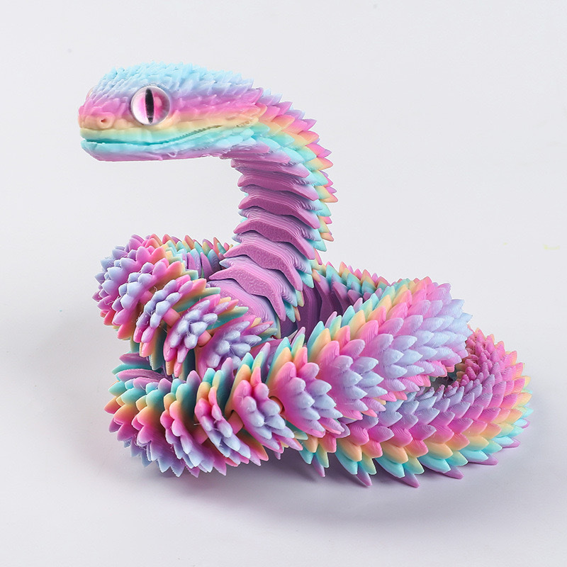 Nueva Estatua de Serpiente Rea - 3D Printing Desk reseña y precio
