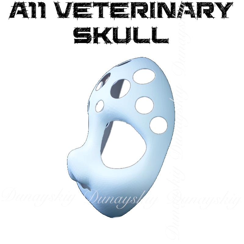 Halloween Anime A11 Cráneo Vet - 3D Printing Technology reseña y precio