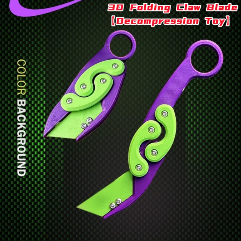 Cuchillo de juguete Fidget, te - 3D Printing Technology reseña y precio