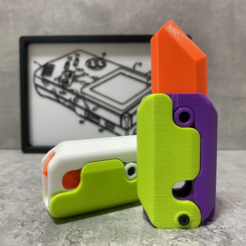 Cuchillo de juguete Fidget, te - 3D Printing Technology reseña y precio