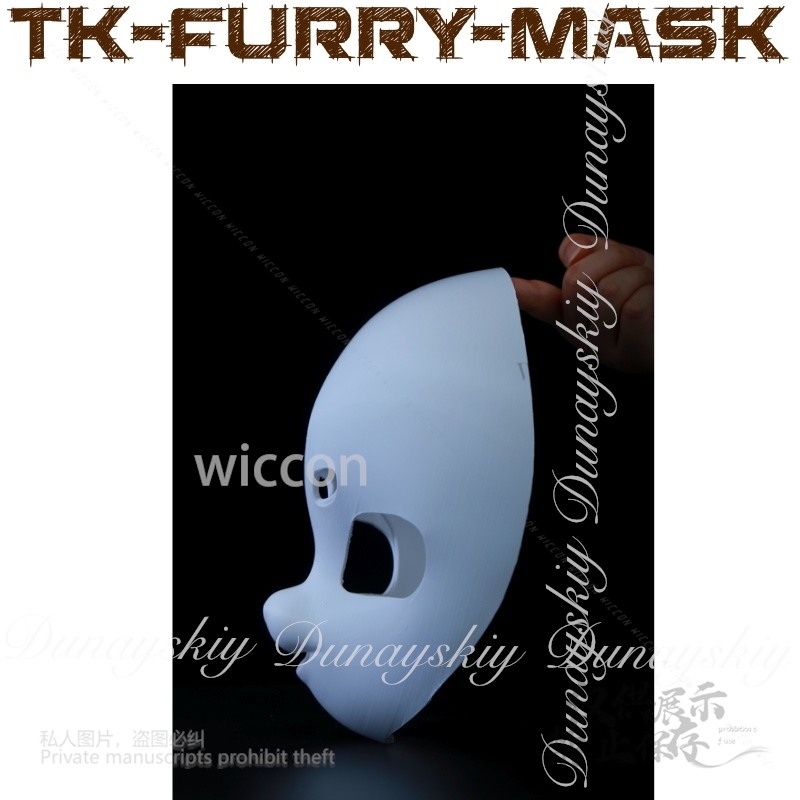 Moe Halloween Anime TK-máscara - 3D Printing Technology reseña y precio