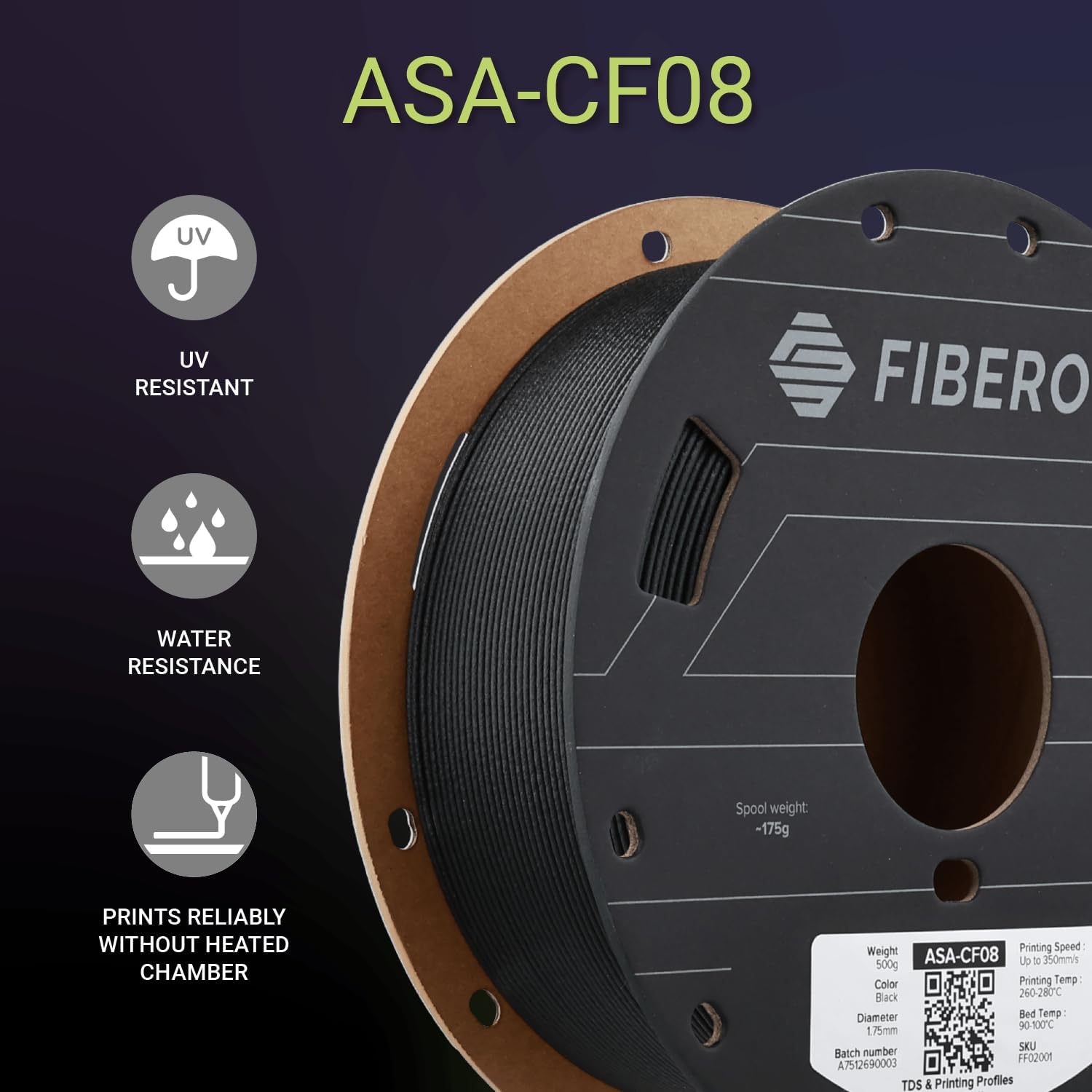 Filamento de Impresora 3D de F - Asa Filament Outdoor reseña y precio