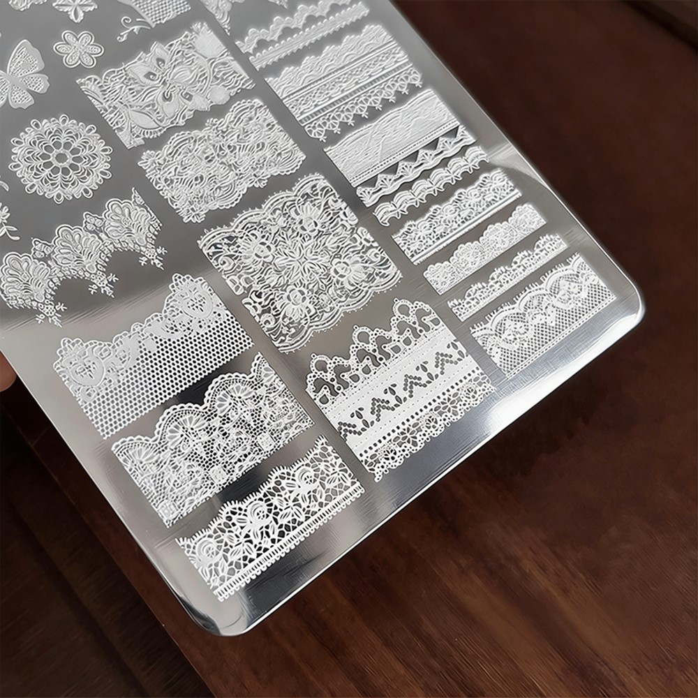 Placa de Estampado de Uñas 3D  - 3D Printing Stainless Steel reseña y precio