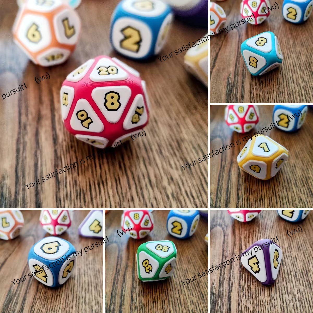 Dados para juegos de rol de me - 3D Printing Desk reseña y precio