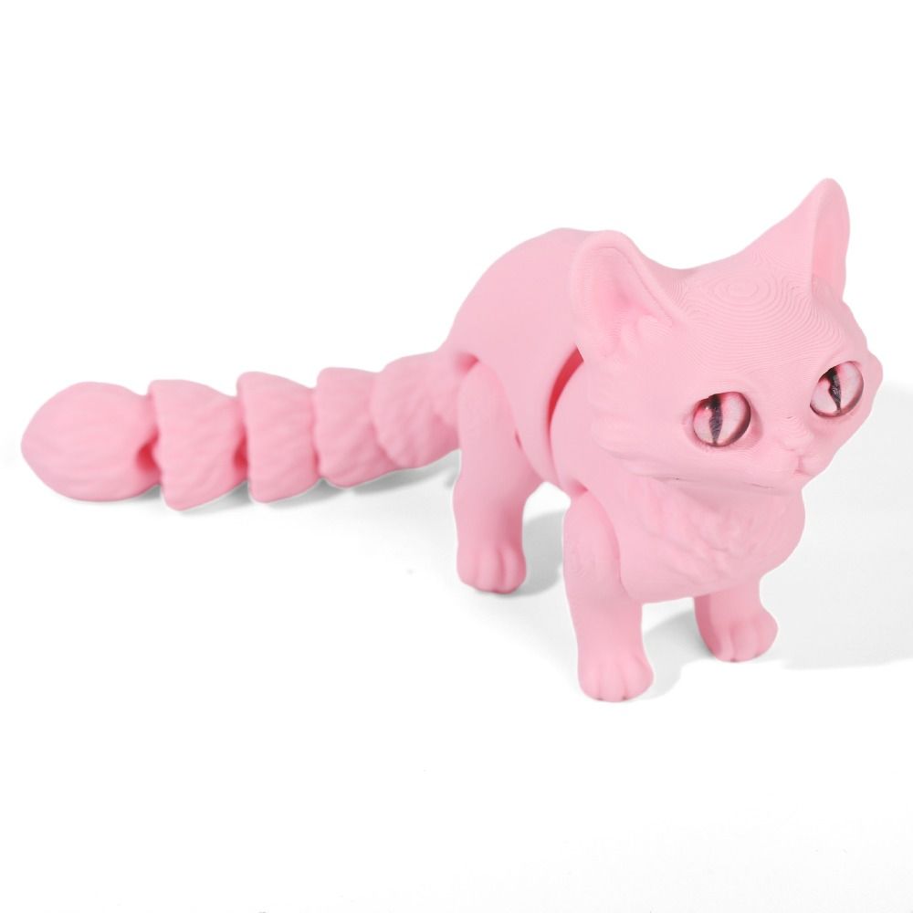 Modelo de Gato Impreso en 3D c - 3D Printing Material reseña y precio